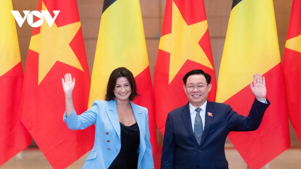 Vietnamese and Belgian parliamentary leaders hold talks